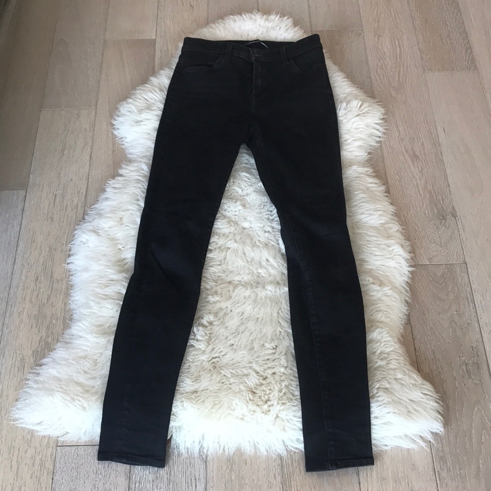 JBrand high rise skinny jeans